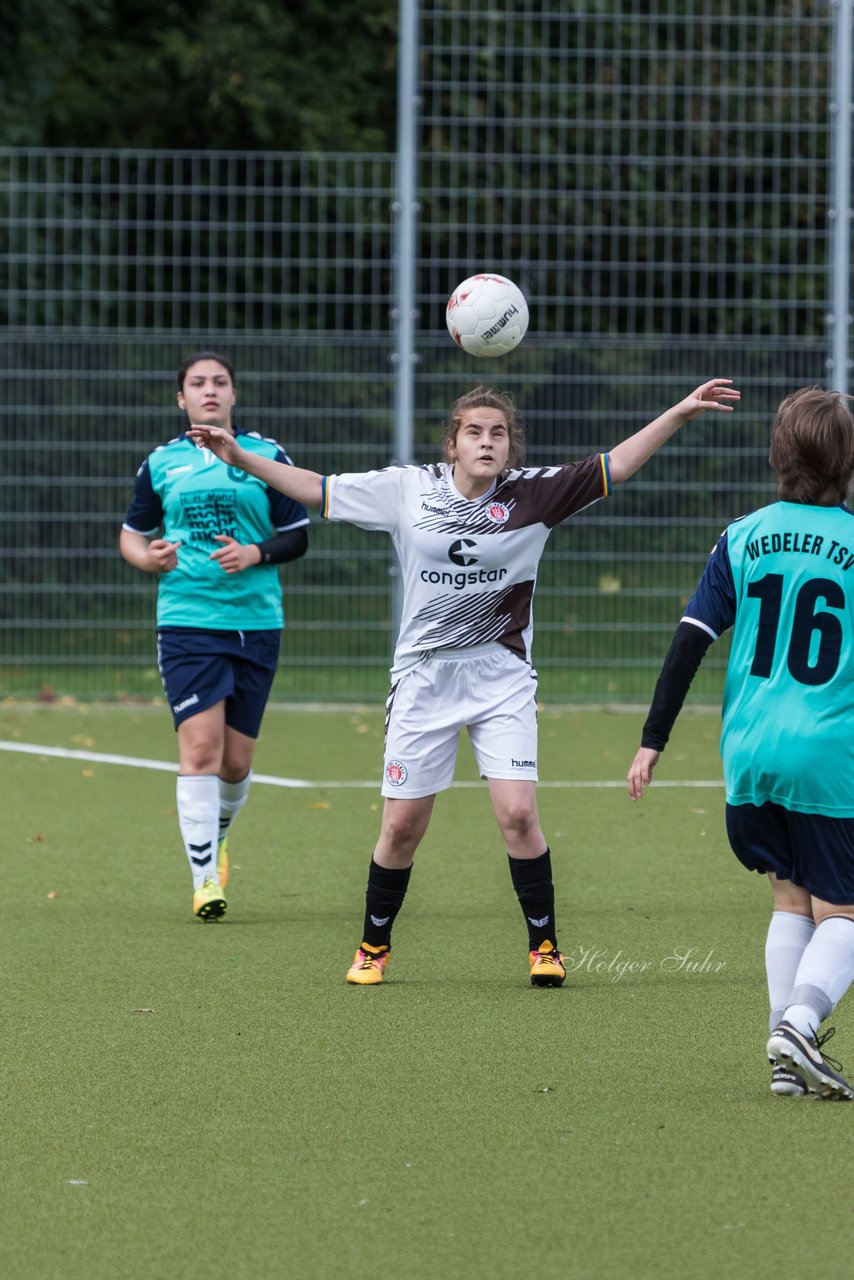 Bild 190 - B-Juniorinnen Wedel - St. Pauli : Ergebnis: 1:2